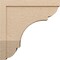 Ekena Millwork 9"W x 36"D x 36"H Thin Bryant Rough Cedar Woodgrain TimberThane Corbel, Primed Tan CORUR09X36X36BRYRCPR - alternate 4